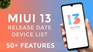 MIUI 13 release date
