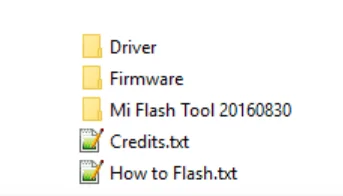 Xiaomi mi flash tool
