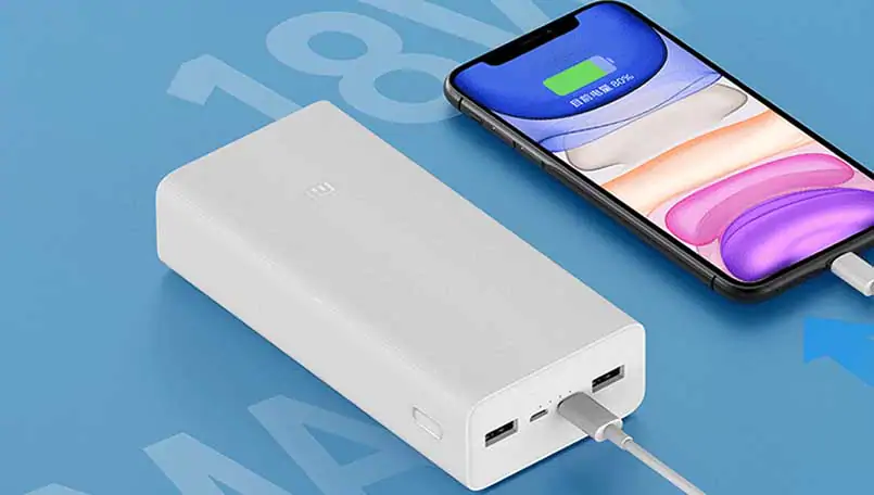 mi power ban 3 quick charge