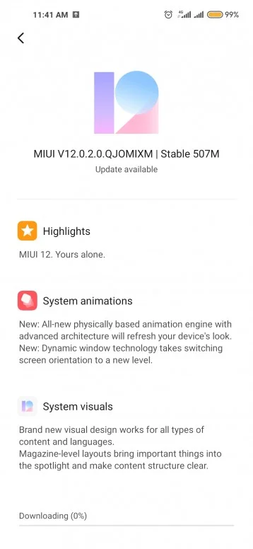 miui 12 global stable for redmi note 9