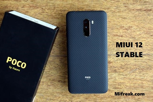miui 12 stable for poco f1