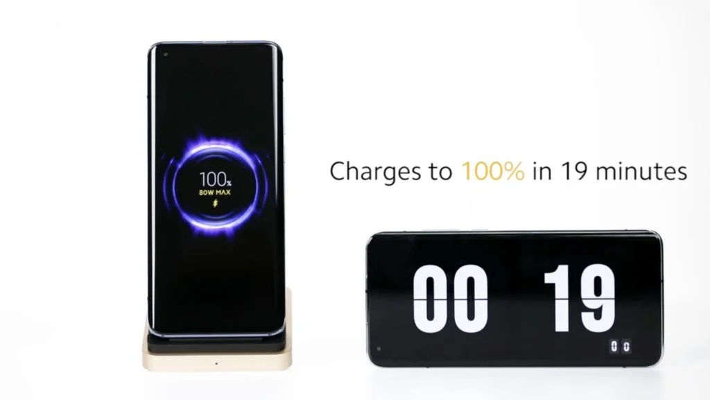 Xiaomi 80W wireless fast charging