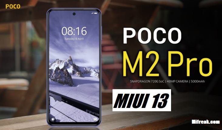 Miui 13 for Poco M2 Pro