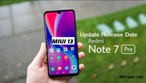 MIUI 13 for Redmi Note 7 pro