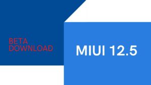 Miui 12.5 Beta download