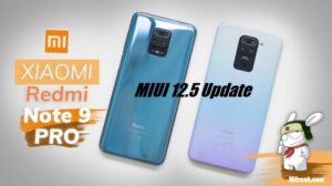 MIUI 12.5 for Redmi Note 9 Pro