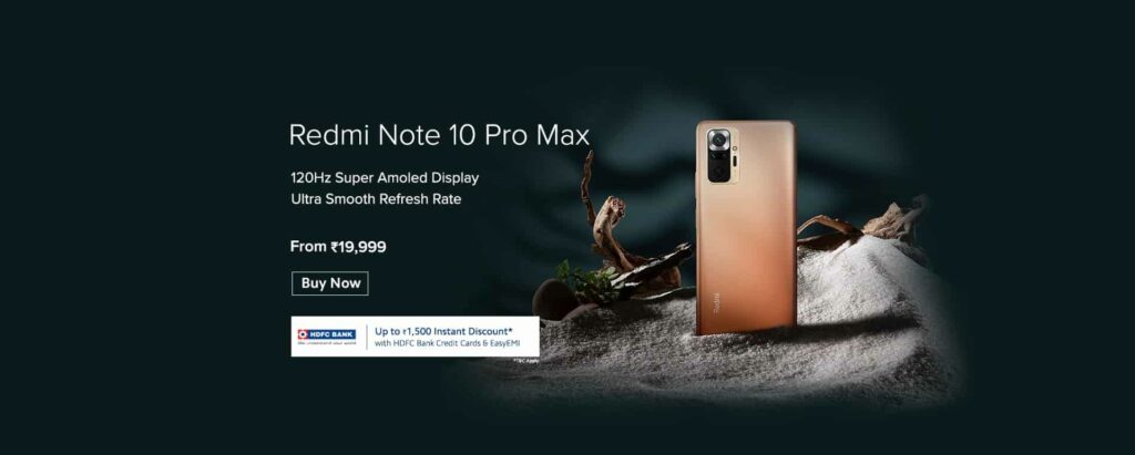 REDMI Note 10 Pro Max