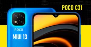 MIUI 13 Update for Poco C31: Release date and update details